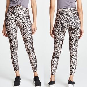 Onzie High Rise Leopard Leggings Full Length M/L